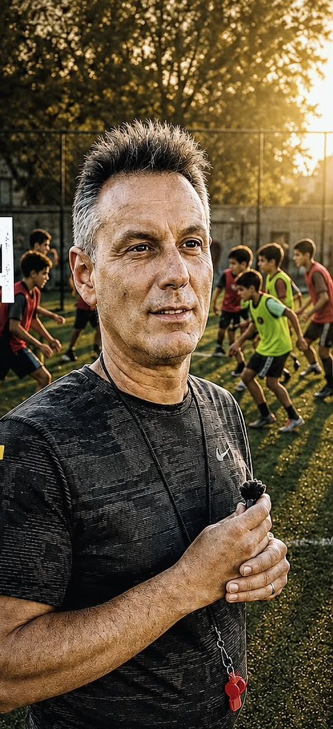 Entrenador de la Escuela de Fútbol Masculina de Ateneo Bernal Club